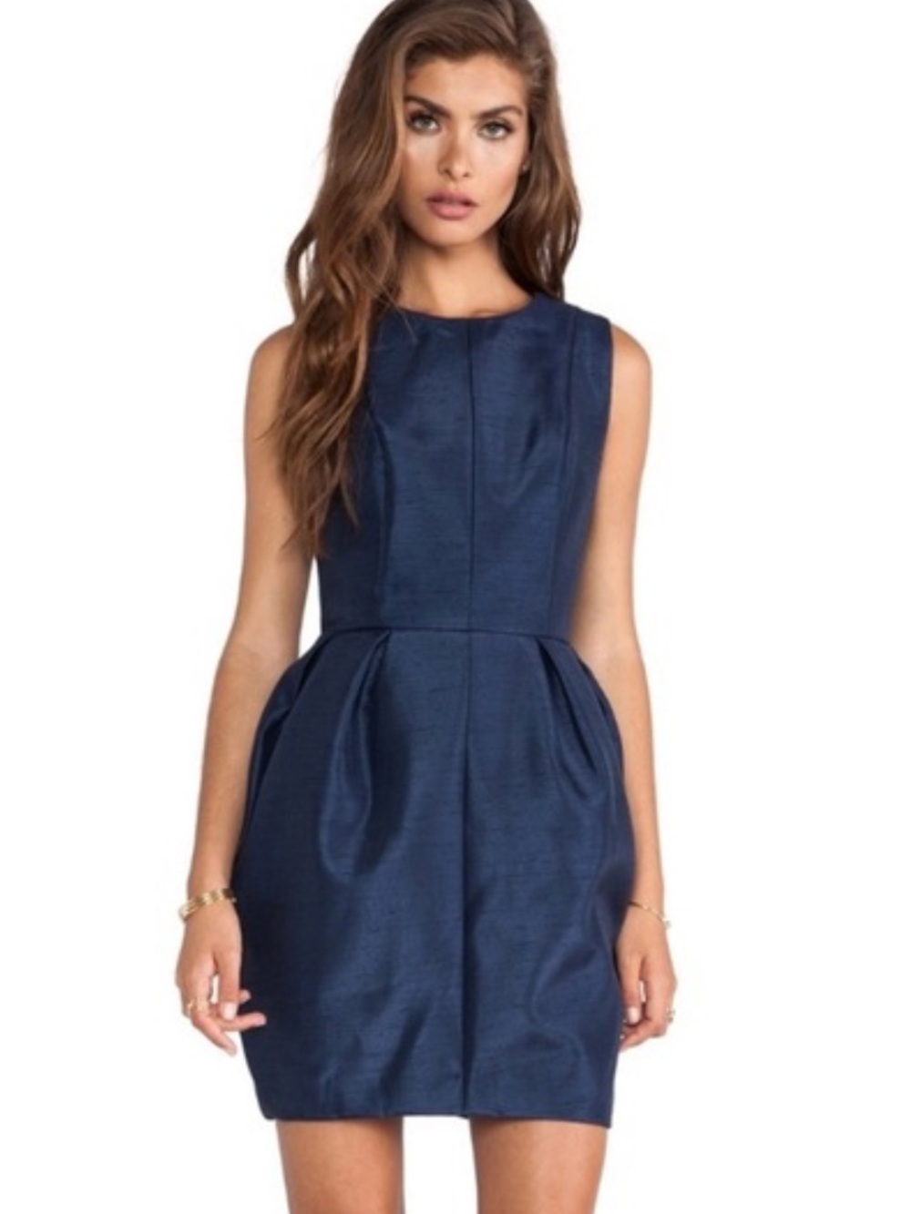 Keepsake Resolutions Dress In Navy Womens Size Medium, NWT